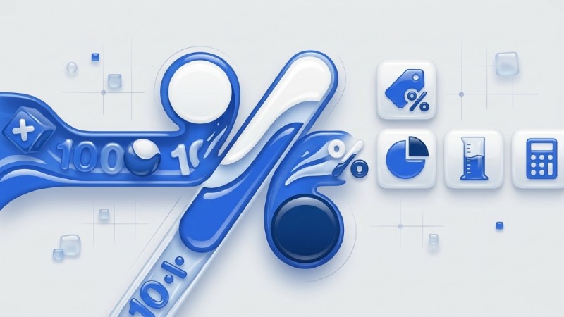 Exemple illustré de calcul du pourcentage d'un nombre avec formule